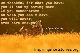 Gratitude - Oprah