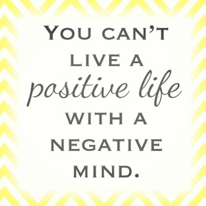 Positive Life - negative mind
