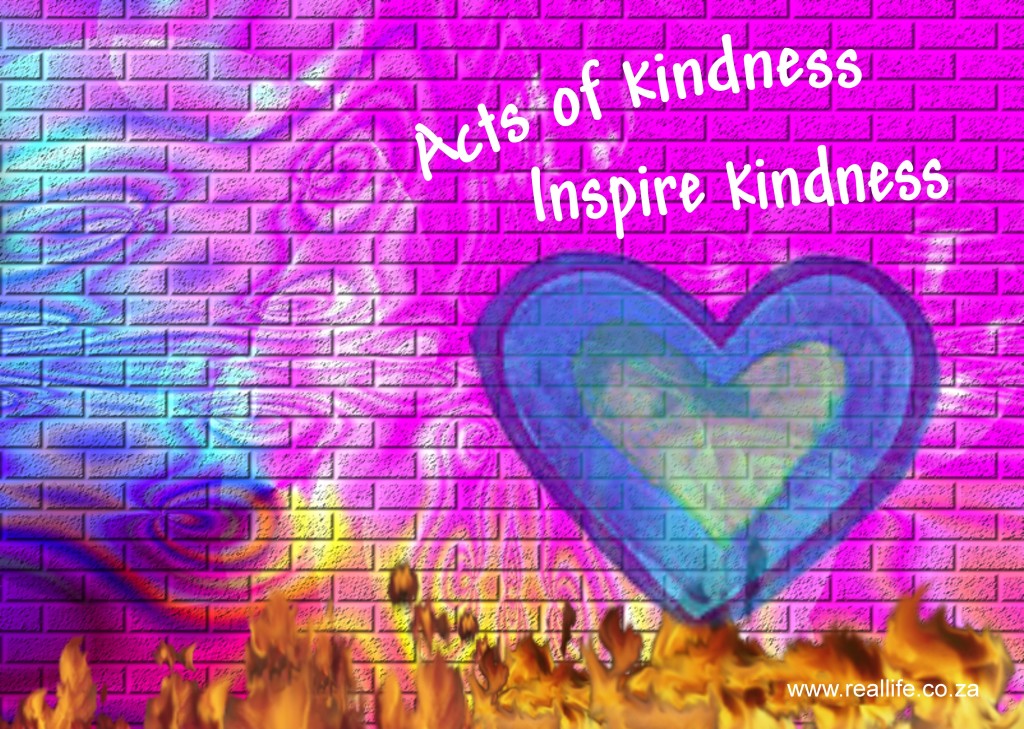 Kindness inspire kindness
