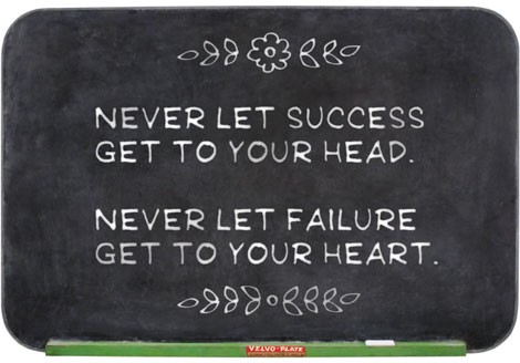 Success and Failure-Head and Heart